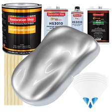 Iridium Silver Metallic Premium Gallon Kit Urethane Basecoat Car Auto Paint Kit
