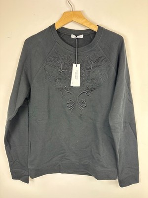 Authentic Ex Sample Piece Versace  Collection  Black Sweatshirt - M