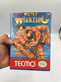 Juego Nintendo NES Tecmo World Wrestling CIB Completo En Caja 