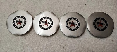 4x WSL Radkappen Narbendeckel 7x14 für Alu-Felgen #3398 D346