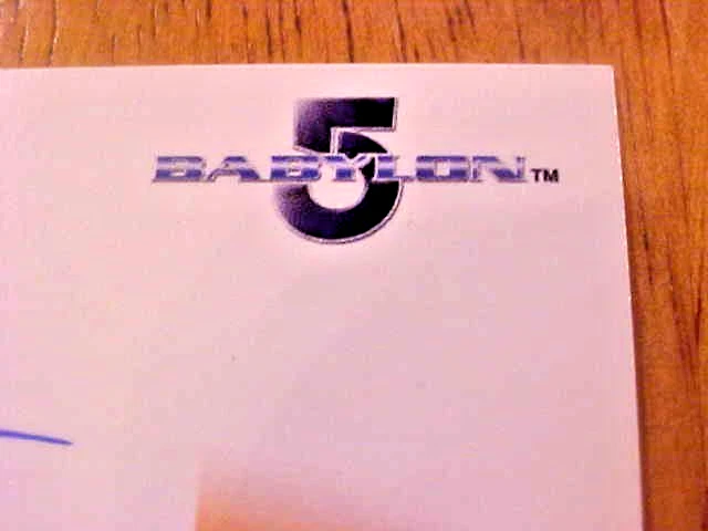 Babylon 5 A8 Autograph Card Mary Kay Adams as Na'Toth 2002 Rittenhouse SC352 - Image 3 of 4