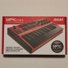AKAI Professional MPK mini Special Edition Red. USB MIDI Arpeggiator Keyboard.