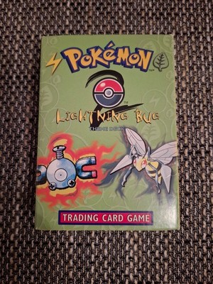 Pokemon Themendeck Box Lightning Bug Base Set 2