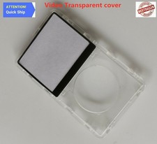 Transparent iPod 5th Gen Video 30/60/80GB Front Faceplate Housing Case Cover