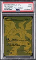 Zekrom 115/113 Full Art Secret Rare Legendary Treasures
