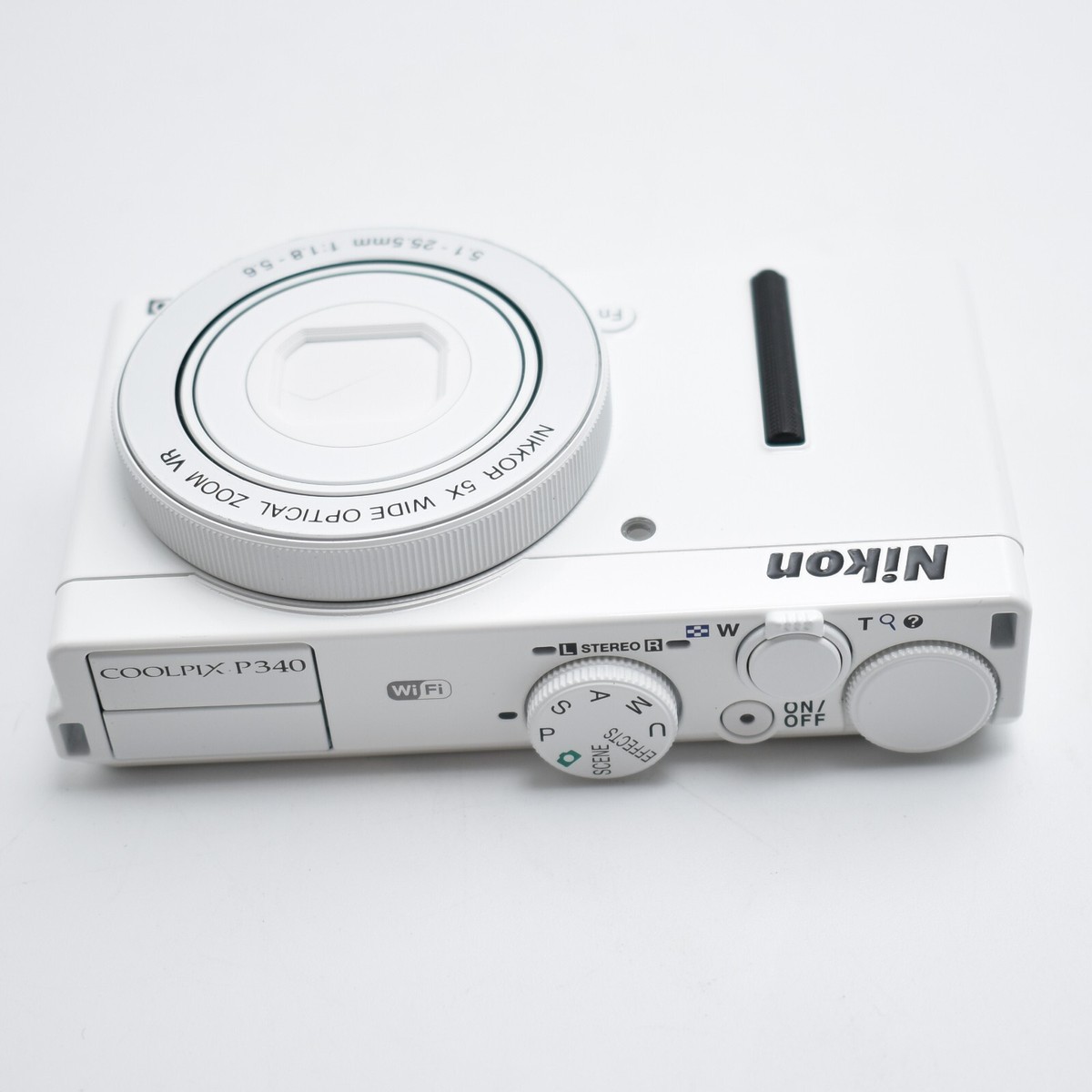 EXC+++++】Nikon Coolpix P340 compact digital camera white