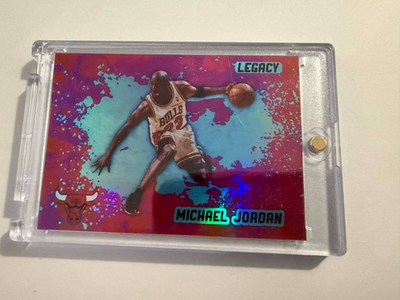 MICHAEL JORDAN 2020 LEGACY COLLECTIBLES COLOR BLAST #23 REFRACTOR
