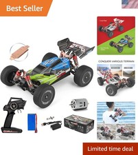 WLtoys 144001 4WD RC Car - 60km/h High-Speed Off-Road Buggy for Thrilling Races