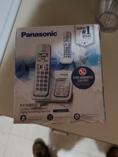 Panasonic KX-TGD532 Cordless Telephone with Digital Answering Machine  Tested