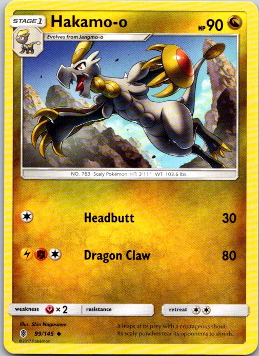 Hakamo-o Uncommon SM - Guardians Rising 99/145 NM