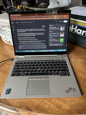 ThinkPad X1 Titanium Yoga Gen 1 Touch Laptop i7-1160G7 16GB 1TB NVMe Win 11 P