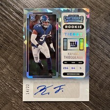 Kayvon Thibodeaux 2022 Panini Contenders Cracked Ice Rookie Ticket Auto RC 14/22