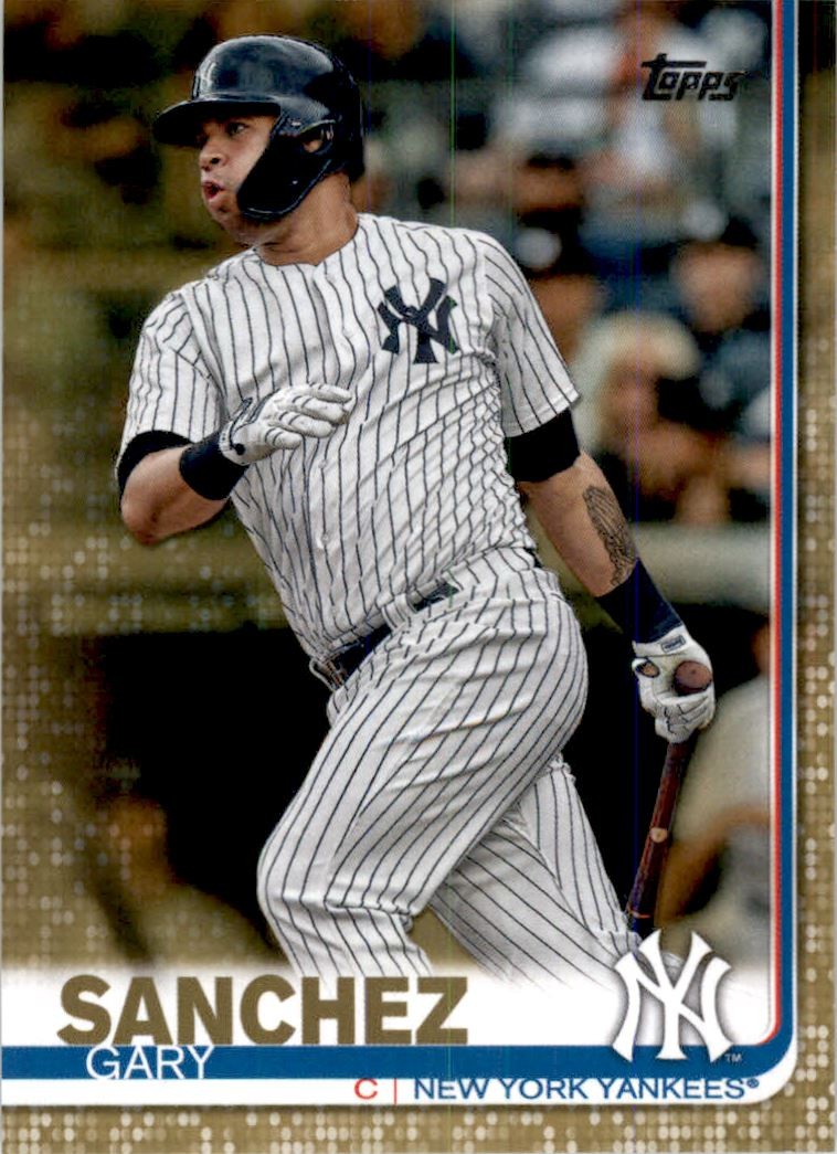 2019 Topps Baseball Gold Parallel Singles xxxx/2019 - You Choose