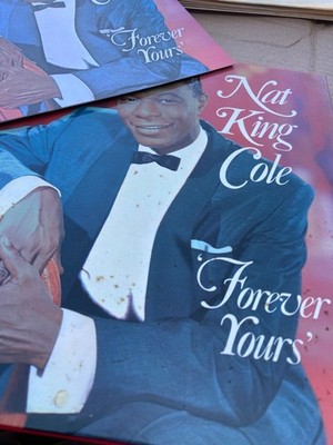 Nat King Cole 'Forever Yours' 6 x Vinyl Records NEAR MINT Box Set LPs + Booklet