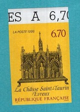 France 1995  non dentelé timbre n°2926 SAINT-TAURIN Neuf**MNH TBE