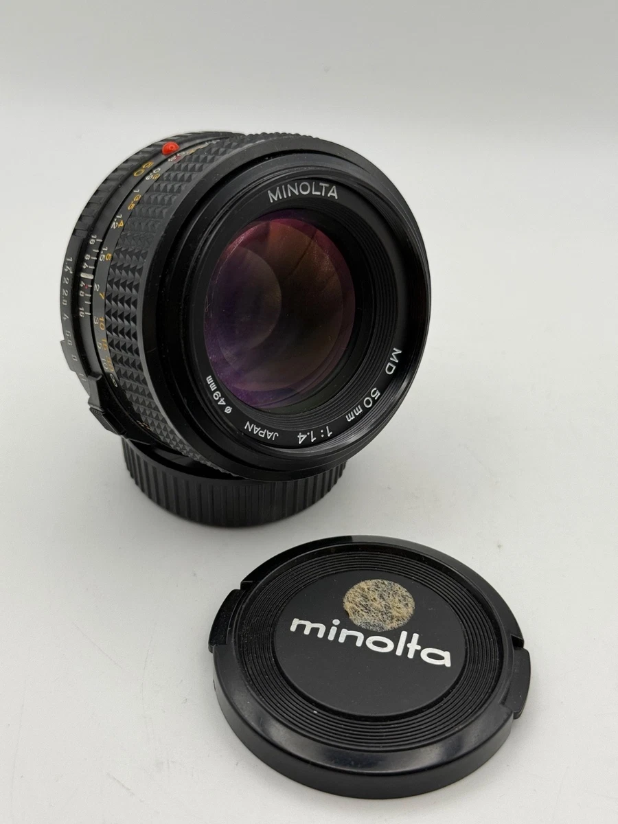 Minolta MD f/1.4 Lenses 50mm Focal for sale | eBay