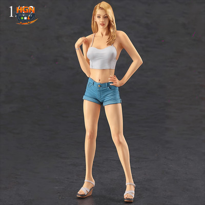 1/12 Resin Modell Montage Spielzeug Beach Girl Modell unbemalt muss zusammengebaut werden