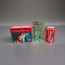 VTG Coca-Cola Lot – Libbey Glass Mug, Recipe Tin w/ Cards, 2011 Puzzle Can