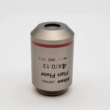Nikon Microscope Objective Plan Fluor 4x