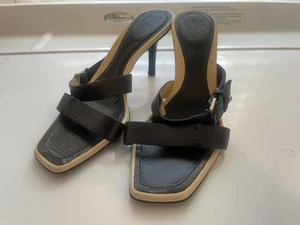 Chaussures à talons femme vintage Gucci à lanières mode taille 7B