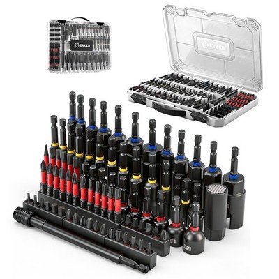 Saker 80-Piece Magnetic Impact Nut Driver Set Sae Driver Bit Set Socket