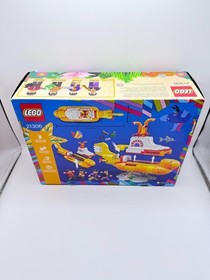 LEGO Ideas The Beatles Yellow Submarine 21306 - 99% Complete w/ Box, Retired