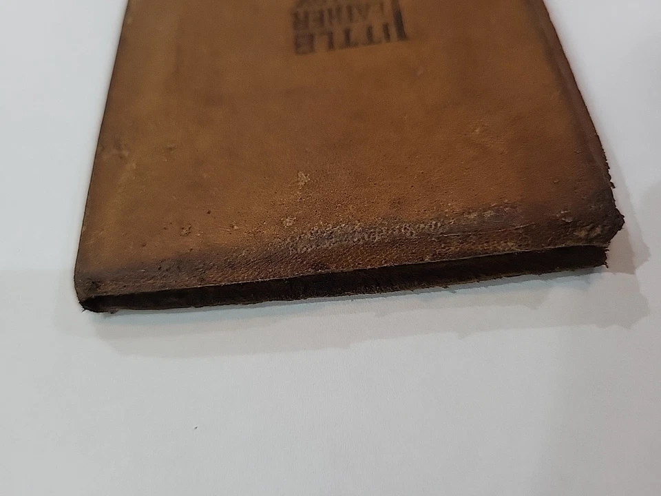 Idylls Of The King V1 Leather Cover Antique Little Library Book 1900s TENNYSON  Foto 4 de 4