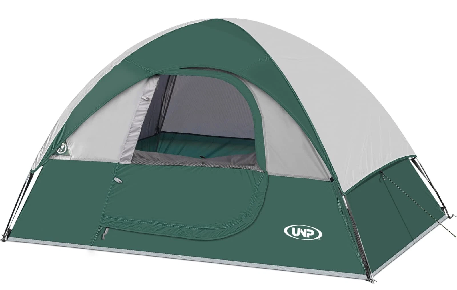 Camping Tent 2 Person, Waterproof Windproof Tent with Rainfly Easy Set up-Por...