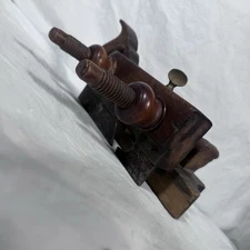 Ohio Tool Co. No. 100 Handled Screw Arm Plow Plane.