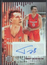 2022 Panini Chronicles Draft Picks Jimmy Boeheim Illusions Rookie Signs Auto