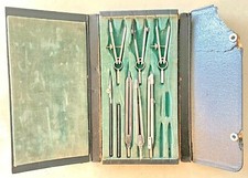 ANTIQUE FRIEDMANN GERMANY GEOMETRY COMPASS DRAFTING SET