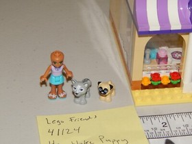 Lego Friends 41124 Heartlake Puppy Daycare Incomplete Set 
