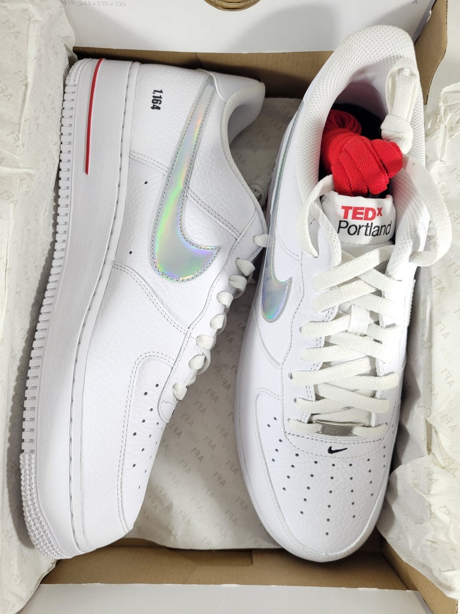 Air Force 1 TEDx Portland size 12.5 nike ted x pdx retro off white