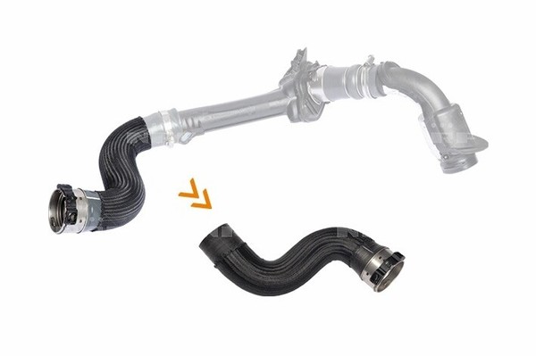 NRF 166167 Ladeluftschlauch FüR Renault Fluence Grand Scenic Kangoo Express-image