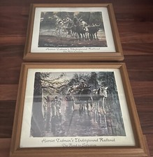 2 Harriet Tubman’s Underground Railroad 1996 Alex Porter Black Americana Prints!