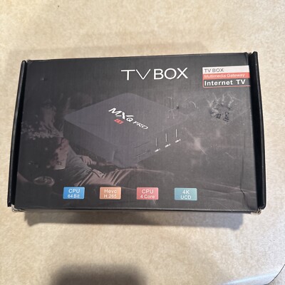 MXQ Pro 4K 3D Android 7.1.2 Quad Core Smart TV Box HDMI WIFI 17.6