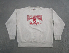 Vintage Stanford Cardinals Embroidered Sweatshirt Size XL USA Made READ