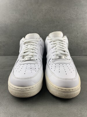 Nike Air Force 1 Low Triple White Sneaker 315122-111 Men's Shoes