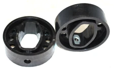 Roll Rite 76810 Tarp Centering Flanges (Pair) for Bow Tube–Set Screws incl., OEM