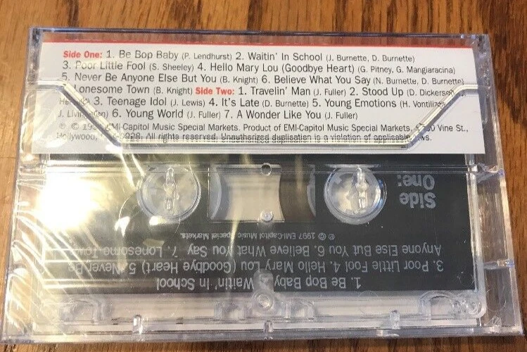 Ricky Nelson All- Time Greatest Hits Cassette-Brand New Sealed-SHIPS N 24 HOURS - Image 3 of 3