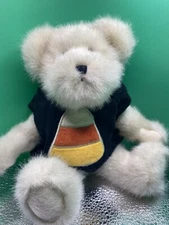 Boyds bear CC Boo bear Halloween candy corn shirt 10 inch jointed With Tags