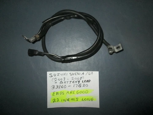 WIRE, BATTERY (-)LEAD