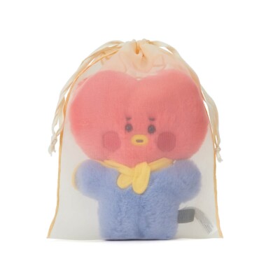 BT21 Official Merchandise TATA Cute Baby Flat Fur Standing Doll