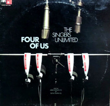THE FOUR OF US The Singers Unlimited 12" RARE Lp 1974 BASF Vocals Jazz VG+/EX