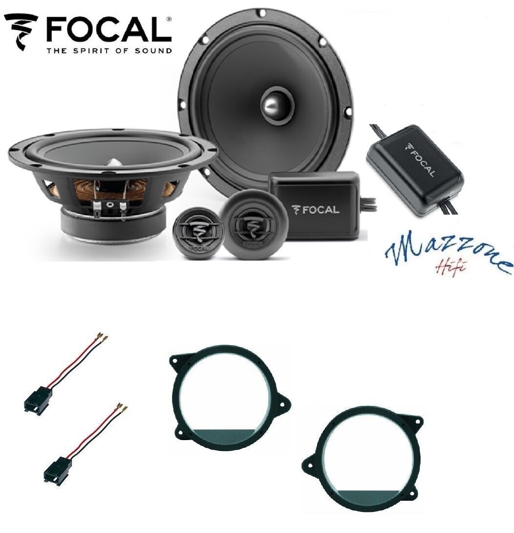 Kit Audio Focal ASE 165 Peugeot 207 Woofer Tweeter Crossover 2 Vie