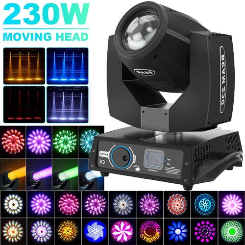 230W Gobo Stage Lighting 7R Beam Moving Head DMX Strobe Prism Light DJ Bar Disco - Picture 3 of 21