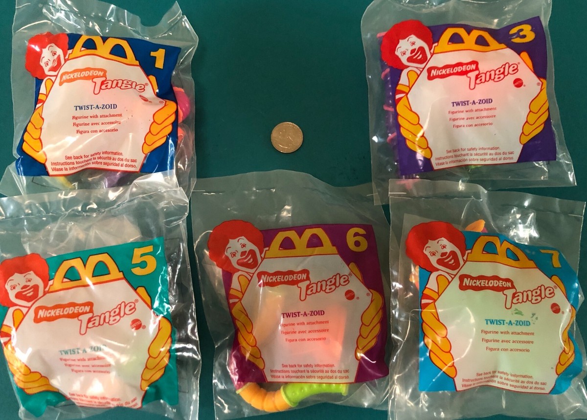 Tangle Twist-a-Zoid 1996 1997 McDonald's Happy Meal Toys