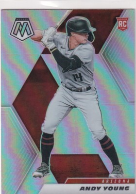 2021 MOSAIC PRIZMS SILVER RC ANDY YOUNG ARIZONA DIAMONDBACKS PRIZM ROOKIE BZ-585