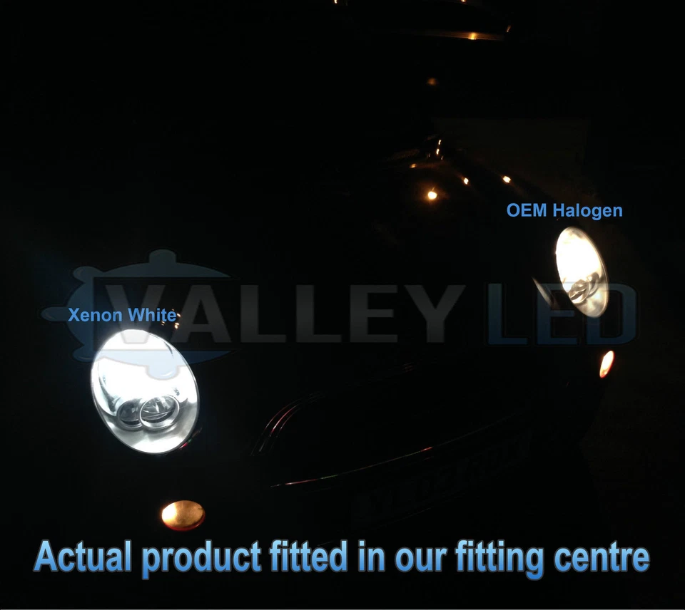 Clio Mk4 12-on Xenon White Upgrade Kit Headlight Dipped High Side Bulbs 6000k - Image 4 of 4