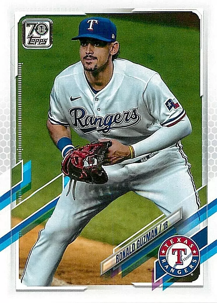2021 Topps 63 Ronald Guzman RANGERS eBay
